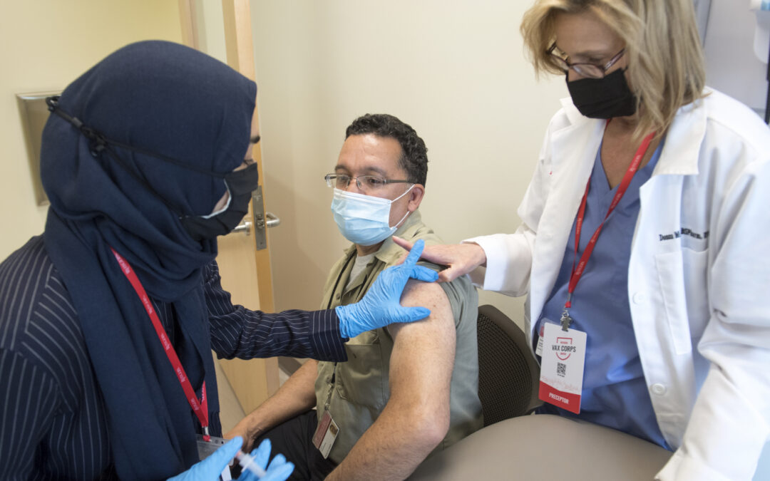 Rutgers Requires All Employees Be Vaccinated to Comply With Federal Order.
