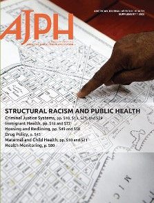 Structural Racism and Public Health – AJPH Supplement