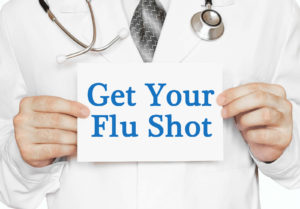 Flu Shot Sign